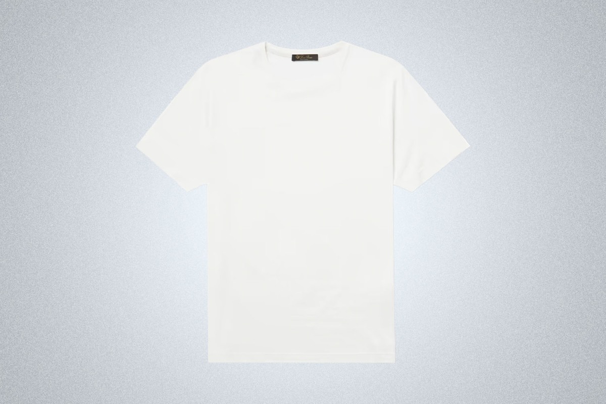 Loro Piana Silk and Cotton-Blend Jersey T-Shirt