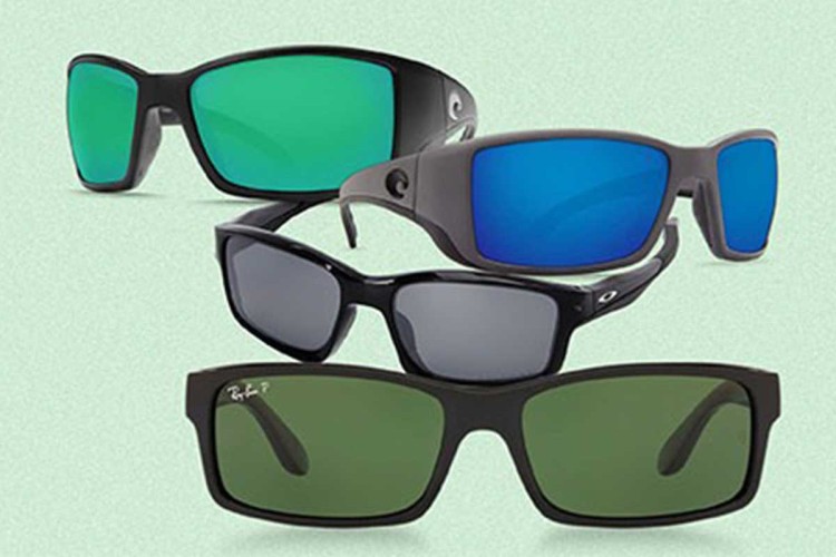 Ray-Ban, Oakley and Costa sunglasses